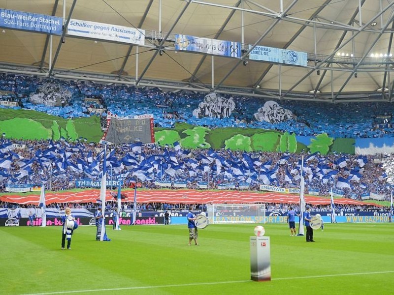 Erinnerungen an das Parkstadion in Gelsenkirchen. Gezeigt am 01.09.2012