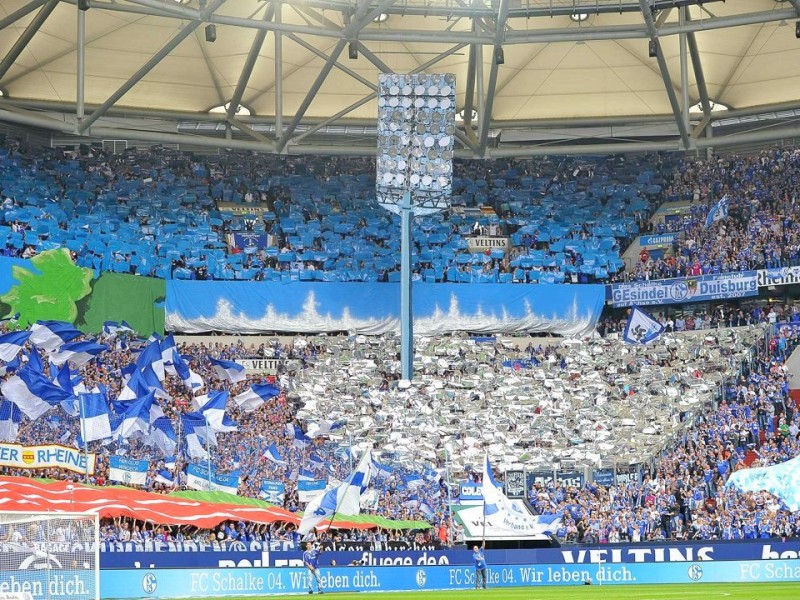 Erinnerungen an das Parkstadion in Gelsenkirchen. Gezeigt am 01.09.2012.