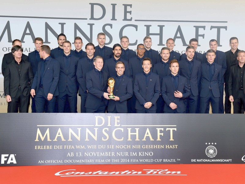 Premiere von Die Mannschaft in Berlin.