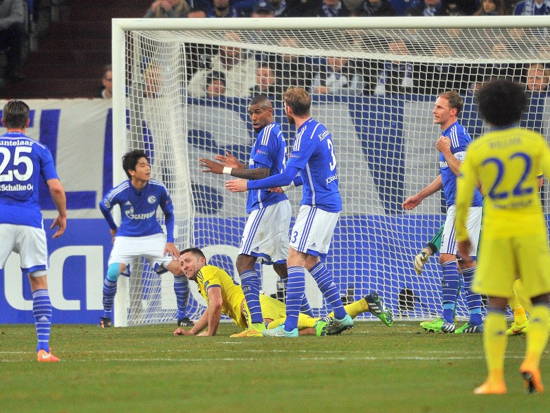 Schalke verliert 0:5 gegen Chelsea.