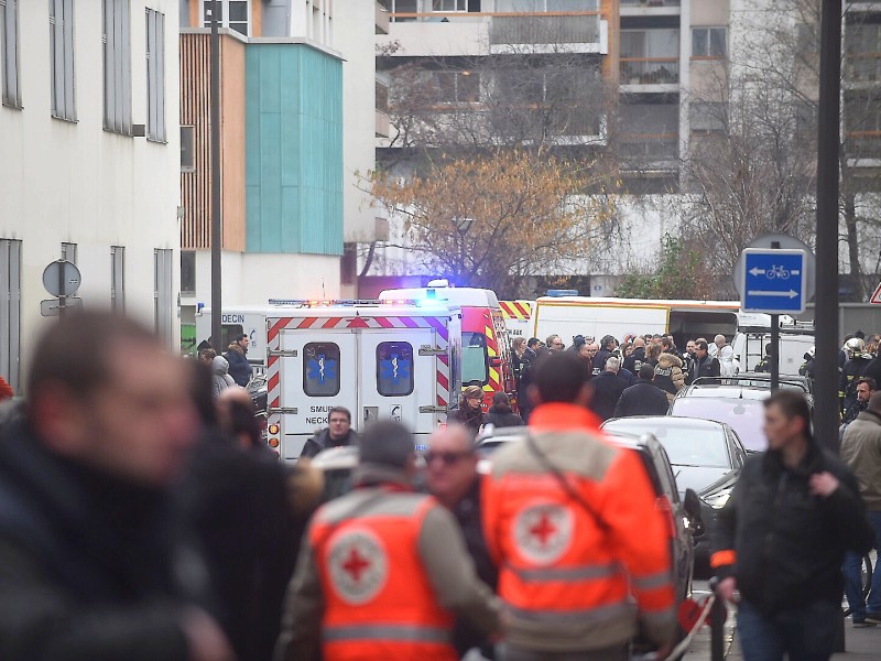 Weitere Bilder vom Großeinsatz in Paris.