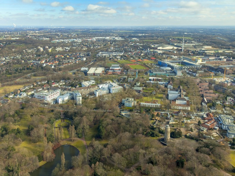 St.Josef-Hospital Bochum Gudrunstraße,  Bochum, Ruhrgebiet, Nordrhein-Westfalen, Deutschland