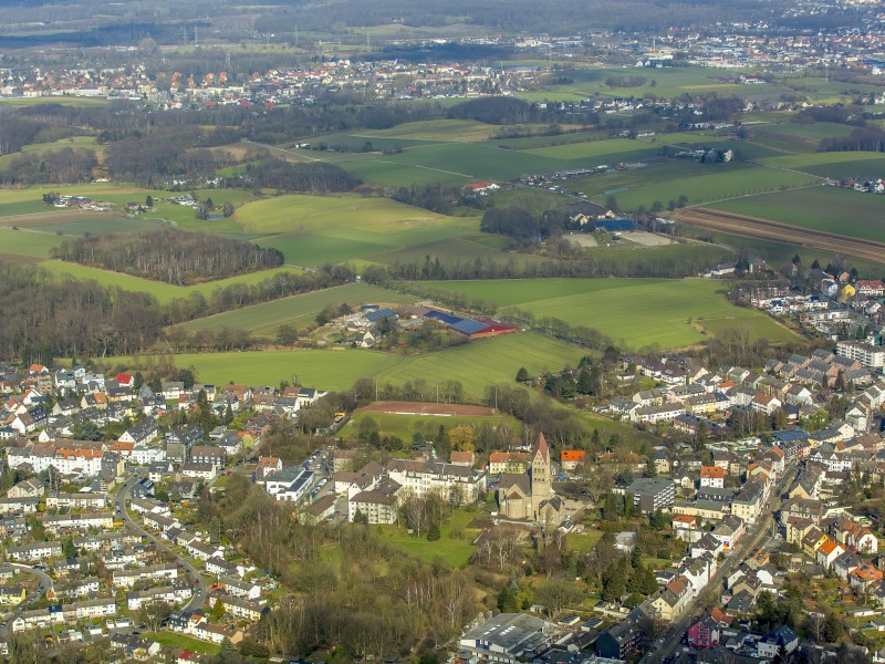 St.Maria-Hilf-Krankenhaus, Bochum-Gerthe, Hiltroper Landwehr,  Bochum, Ruhrgebiet, Nordrhein-Westfalen, Deutschland