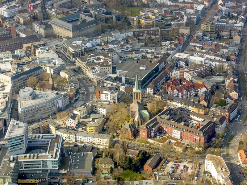 St.Elisabeth-Hospital Bochum-Mitte, Krankenhaus,  Bochum, Ruhrgebiet, Nordrhein-Westfalen, Deutschland