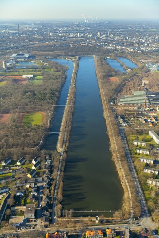 Die Regattabahn in Wedau.