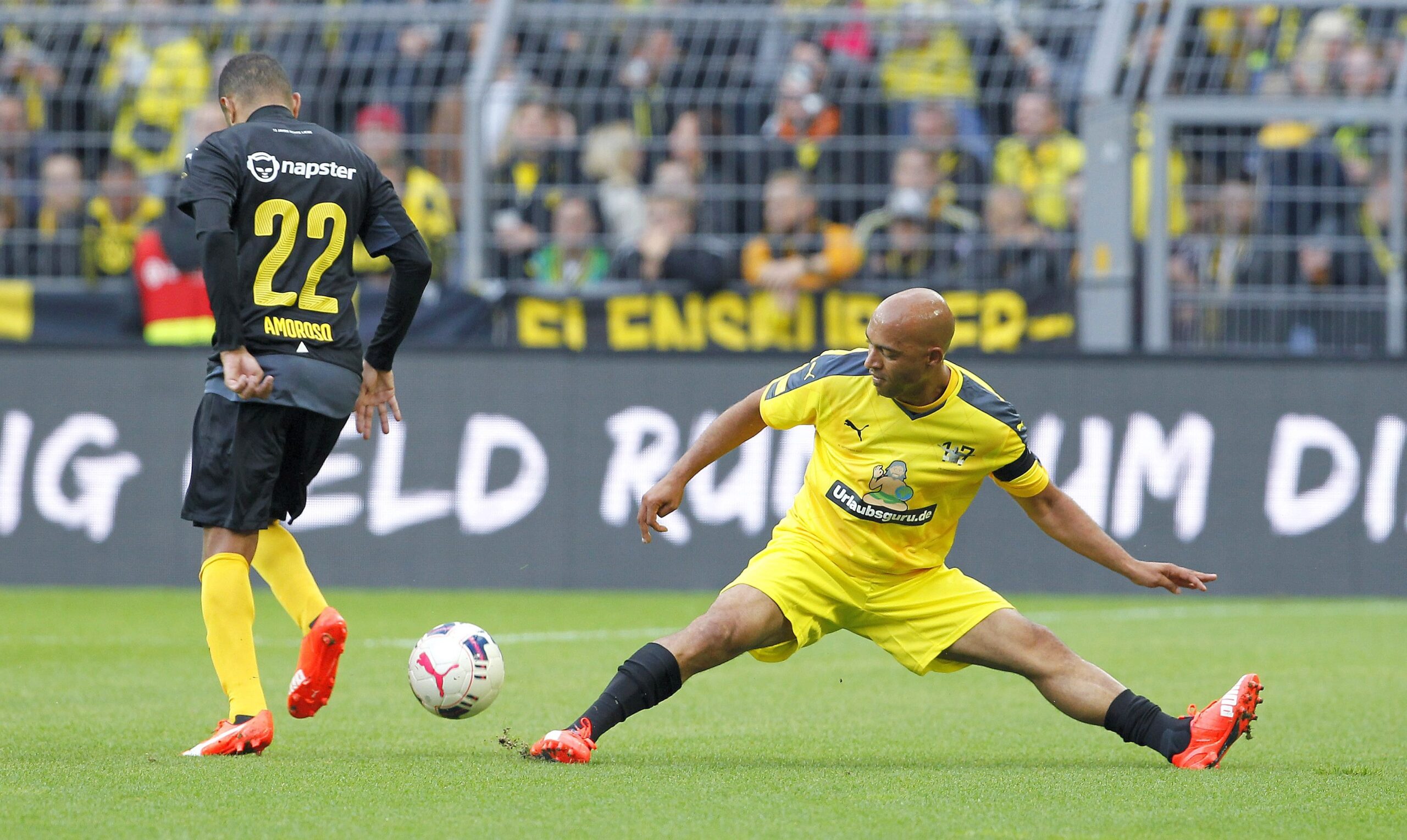 Beim Abschiedsspiel von Leonardo Dede kamen viele ehemalige BVB- und Bundesliga-Stars zusammen, um den Brasilianer zu feiern.