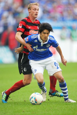 Schalke 04 gegen SC Freiburg, Endstand 4:2.