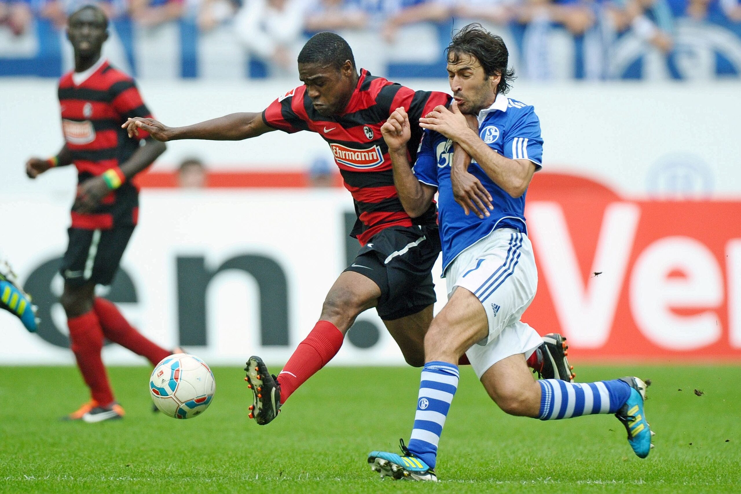 Schalke 04 gegen SC Freiburg, Endstand 4:2.