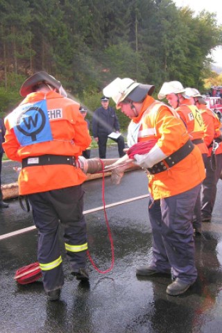 Seit 1991 wird im Hochsauerlandkreis der Leistungsnachweis der Feuerwehren nach den Richtlinien des Feuerwehrverbandes durchgeführt. Die Löschgruppe Berge der Freiwilligen Feuerwehr Meschede war am Samstag Ausrichter dieser fast schon traditionellen mittlerweile 21. Veranstaltung.