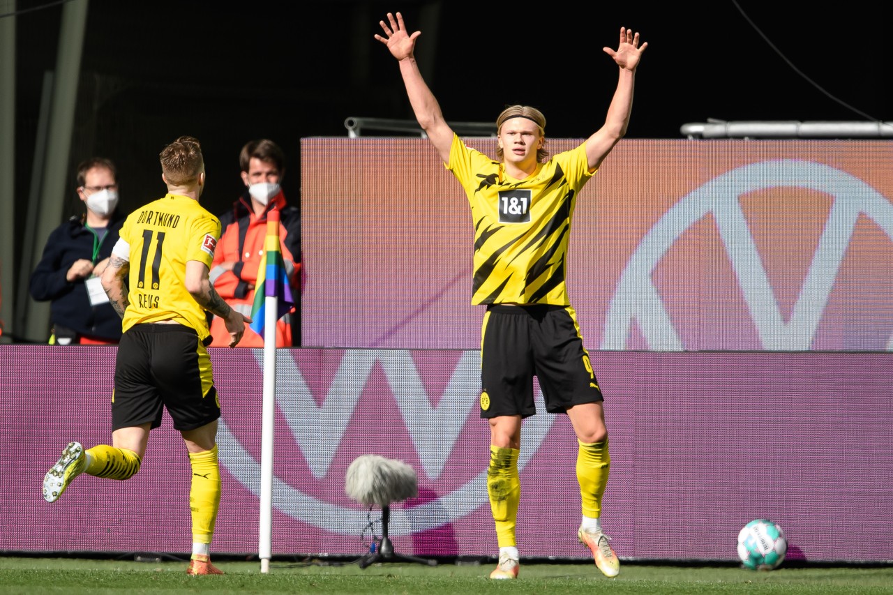 Wenn Haaland jubelt, freut sich auch ausgerechnet Thomas Müller.