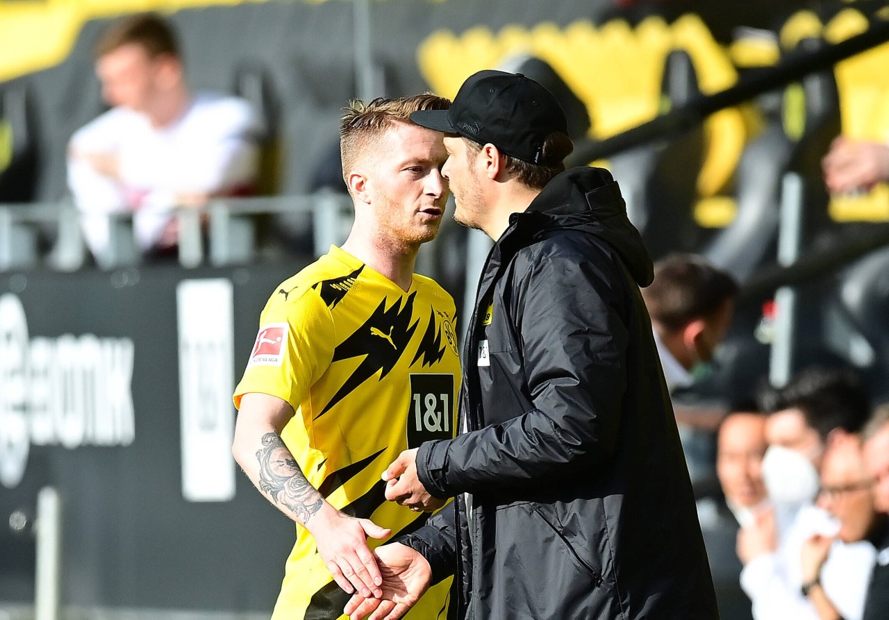 Bei seiner Auswechslung präsentierte Marco Reus sich nicht wie ein Kapitän.