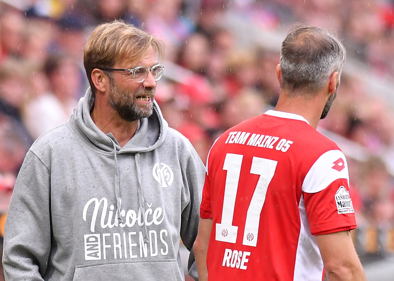 Sechs Jahre lang spielte Marco Rose unter Jürgen Klopp bei Mainz 05, zuletzt beim Abschiedsspiel von Nikolce Noveski (Foto).