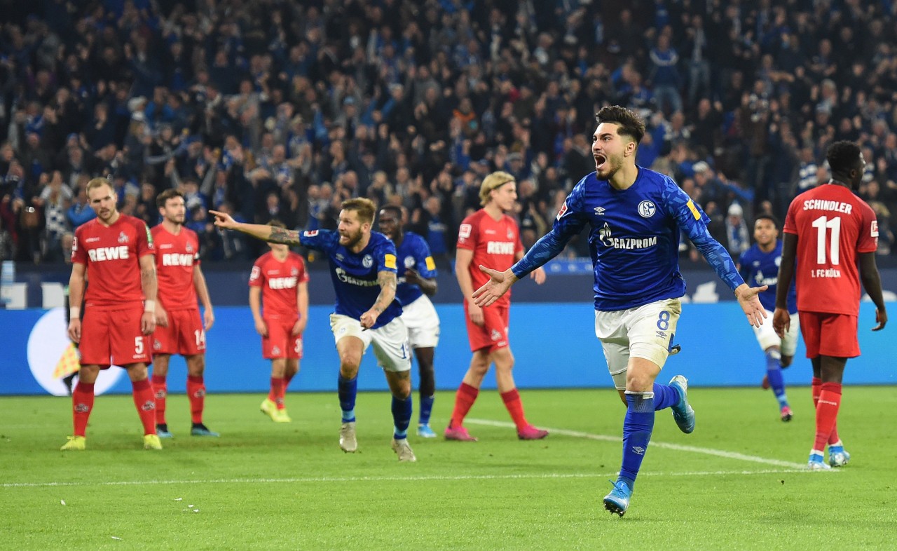 Suat Serdar brachte Schalke gegen Köln in Führung.