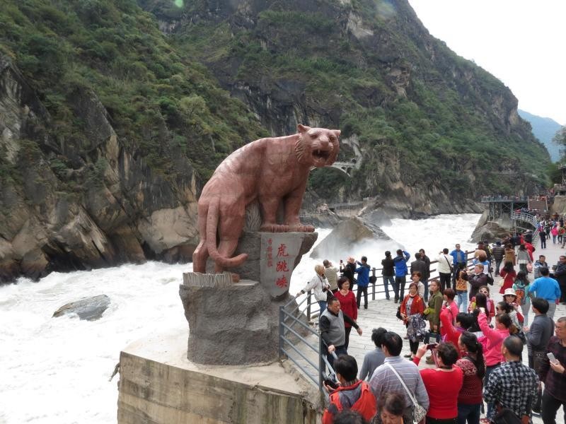 In der Nähe der berühmten Tigerschlucht entspringt der Mekong.