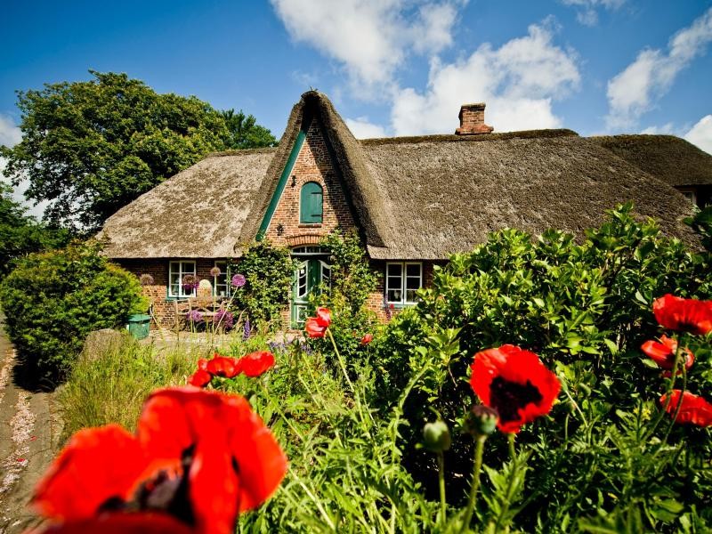 Keitum auf Sylt ist wegen seiner reetgedeckten Häuser besonders schön.