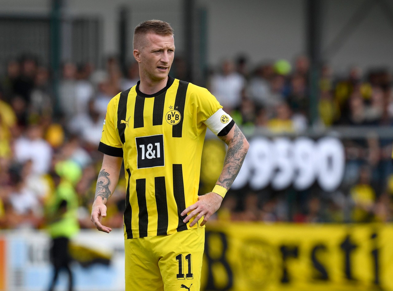 Bei Borussia Dortmund findet Kapitän Marco Reus mahnende Worte. 