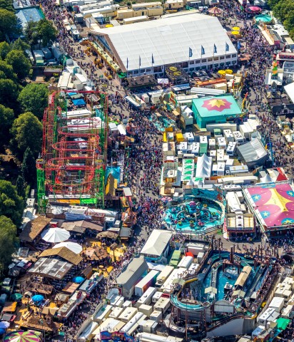 So sah es auf der Cranger Kirmes noch 2019 aus. (Archiv-Bild)