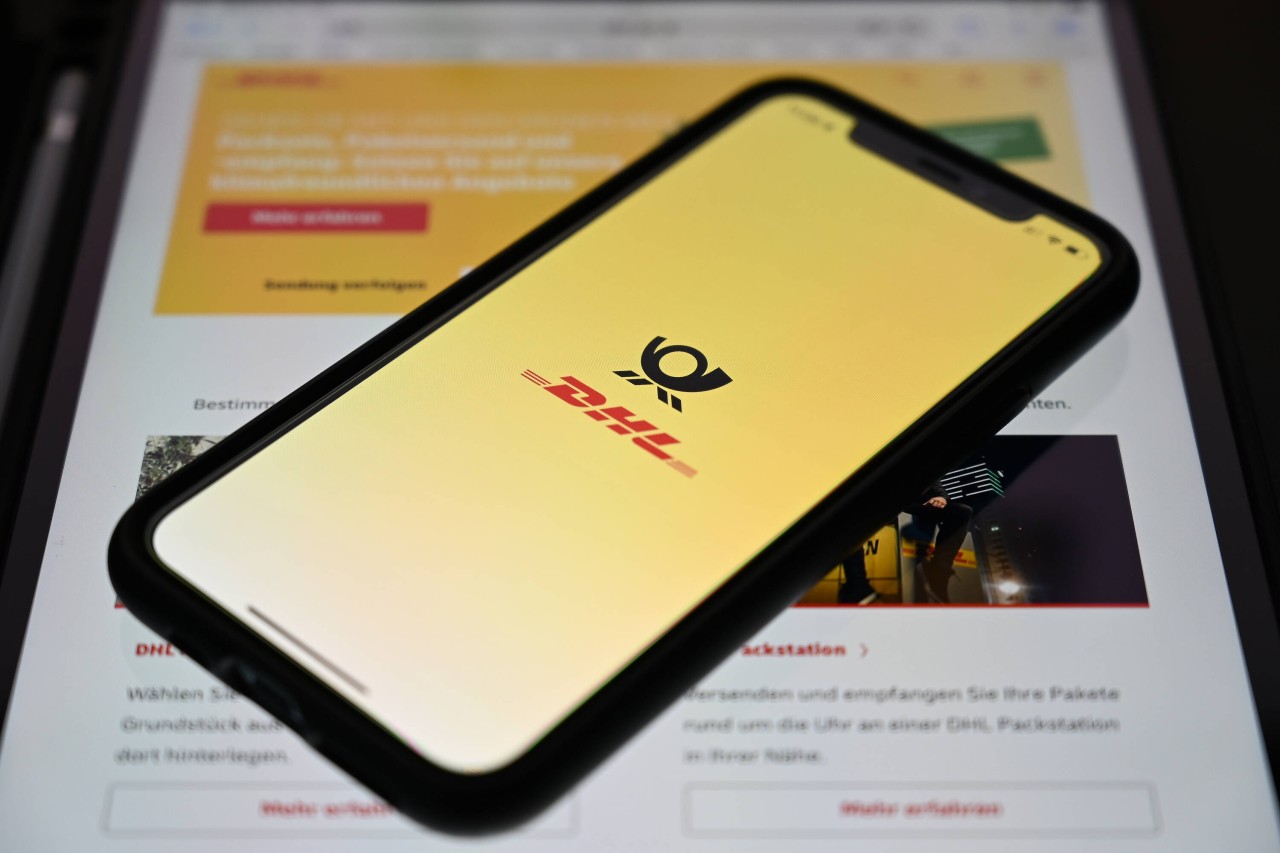 Die Deutsche Post- und DHL-App wird immer wichtiger für Kunden. (Symbolbild)