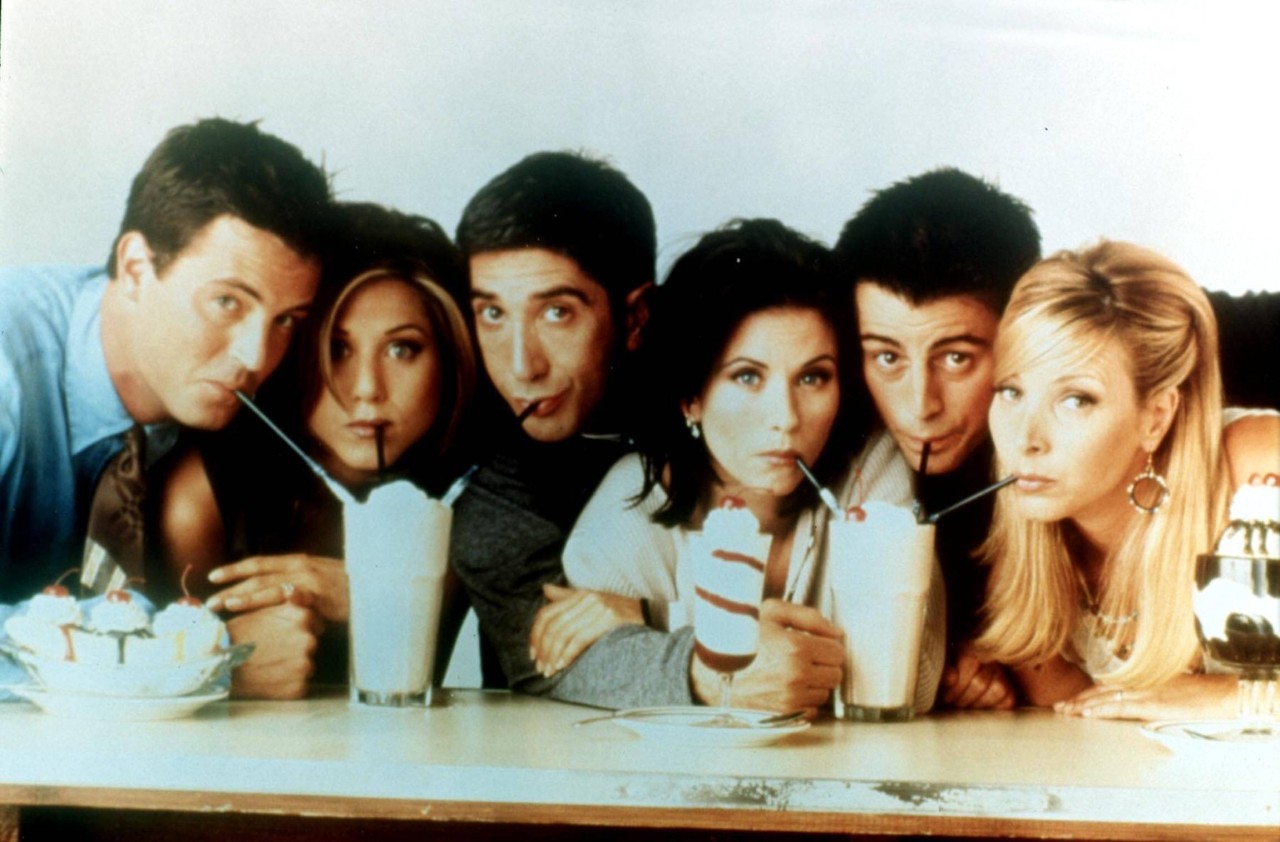 Die Stars der US-Kultserie „Friends“.