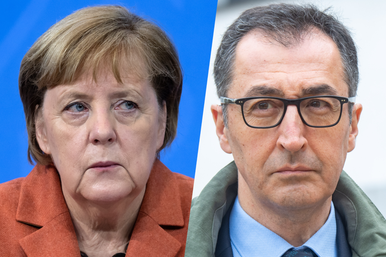 Deutliche Kritik von Bundesminister Cem Özdemir an der GroKo-Politik unter Kanzlerin Angela Merkel. 