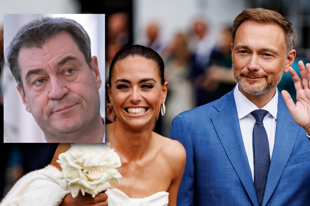 Ratschlag aus Bayern: Söder meldet sich nach der Lindner-Hochzeit zu Wort. 