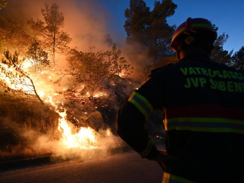 Urlaub-Kroatien-Feuer