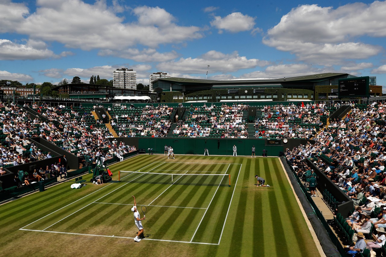 Auf dem Court Nummer 2 kam es bei Wimbledon 2022 zu einem hässlichen Vorfall.