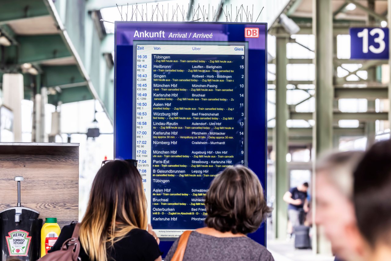 Frust bei Kunden der Deutschen Bahn! (Symbolbild)