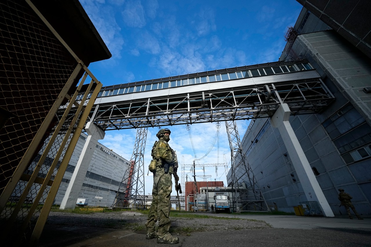 Seit März 2022 hält Russland das Atomkraftwerk Saporischschja besetzt. (Archivbild)