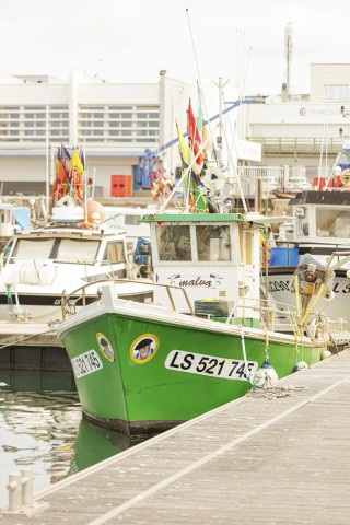 Die Fischerei ist weiterhin wichtig in Les Sables-d'Olonne - doch anders als der Segelsport hat sie kaum Strahlkraft.