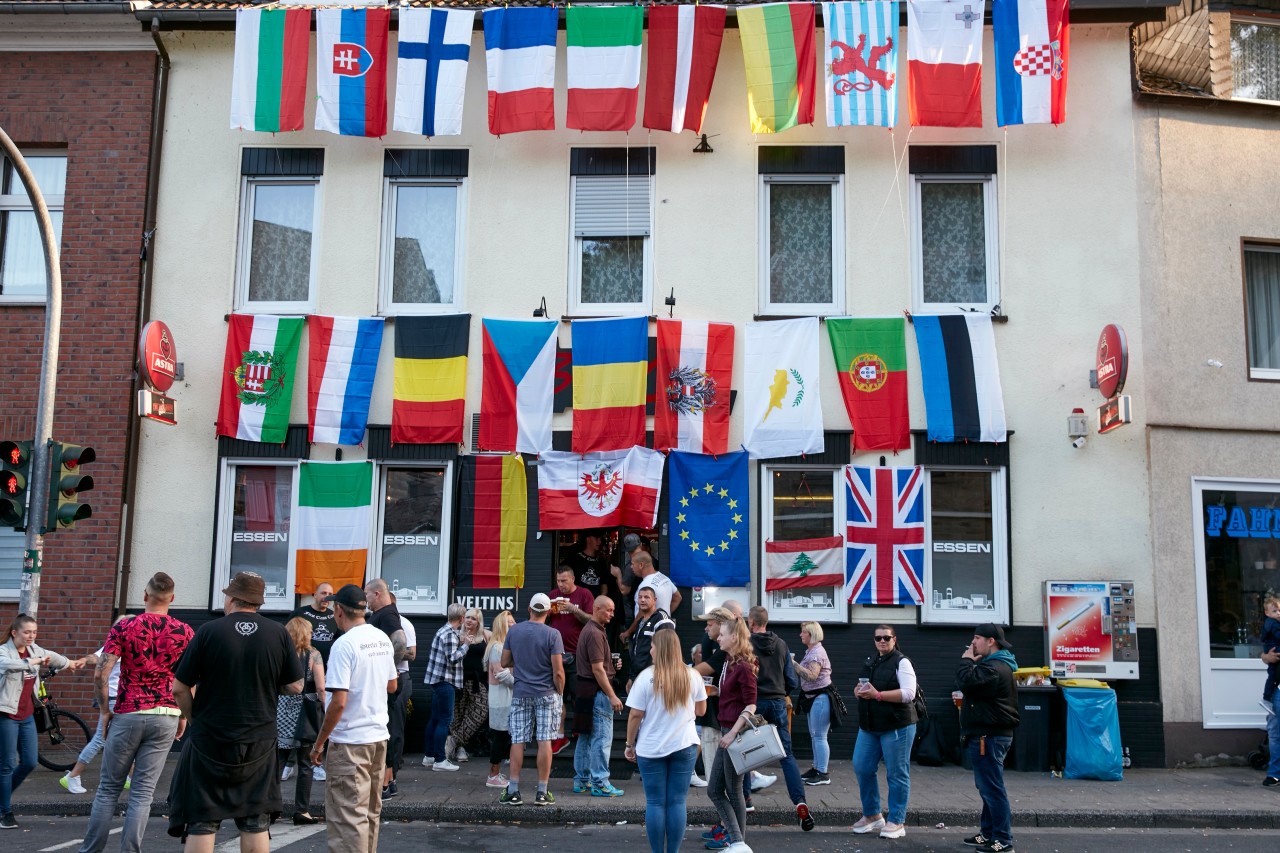 Die „Sportsbar 300“ gilt als Treffpunkt der „Steeler Jungs“ in Essen. (Archivbild)