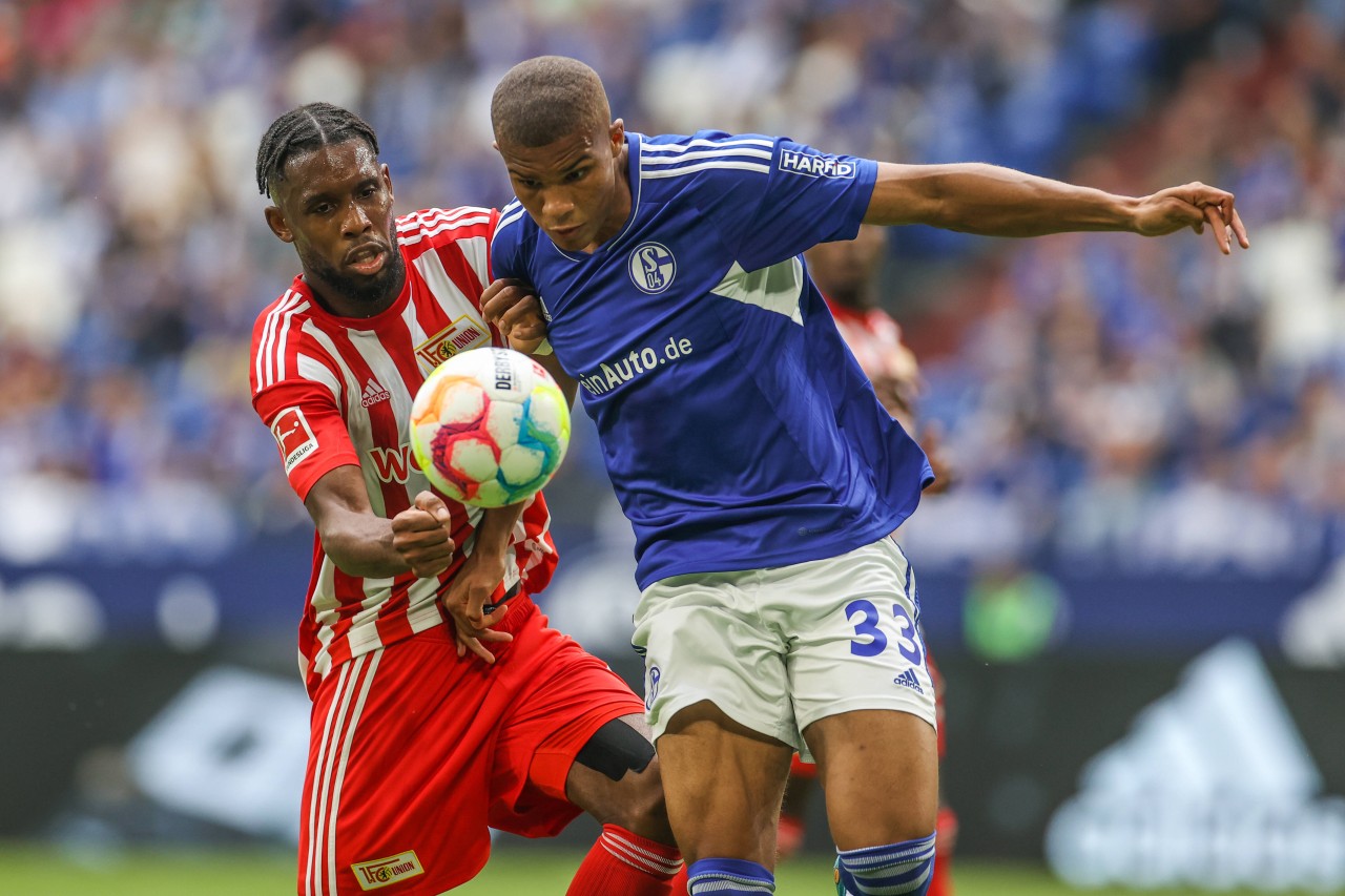 Schalkes Malick Thiaw erlebte gegen Union Berlin einen bitteren Tag.