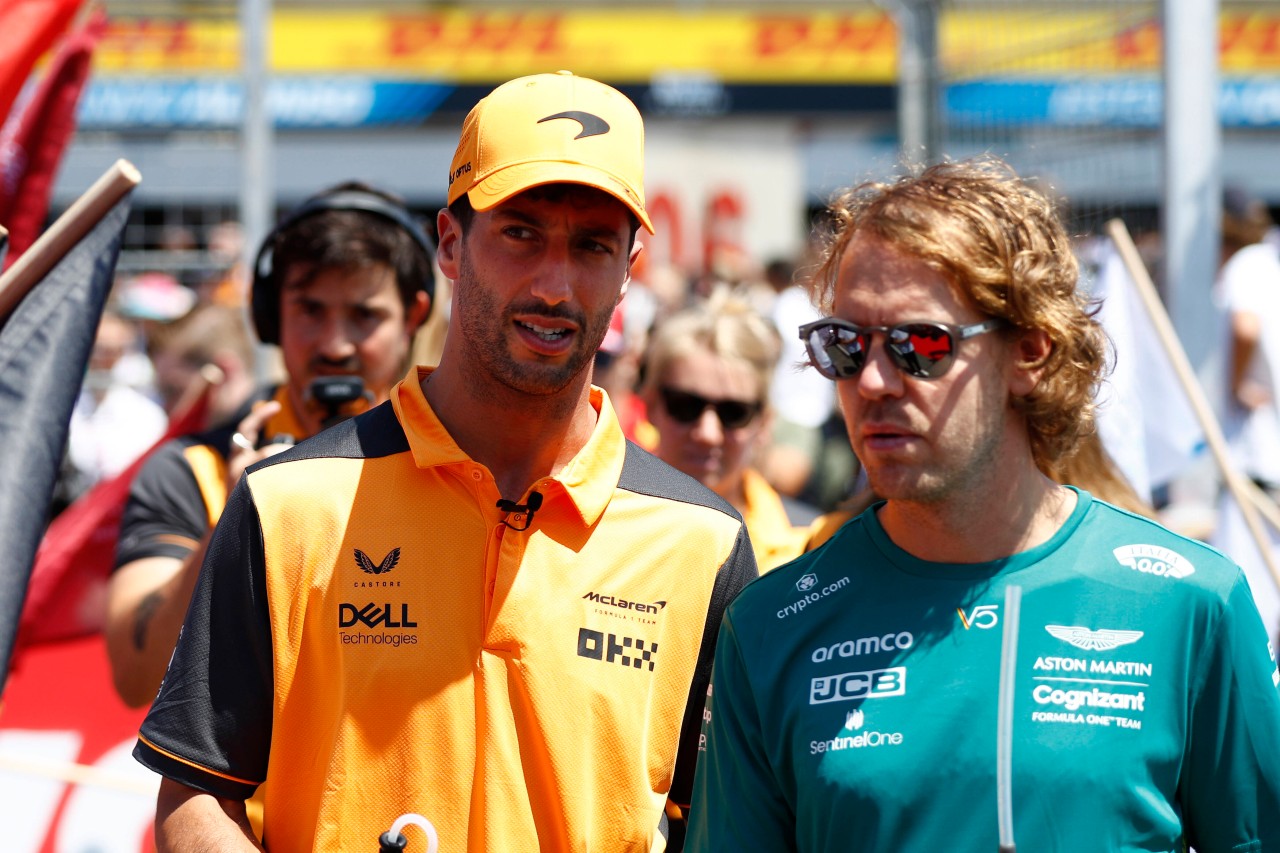 Formel 1: Daniel Ricciardo will Vettel halten. 