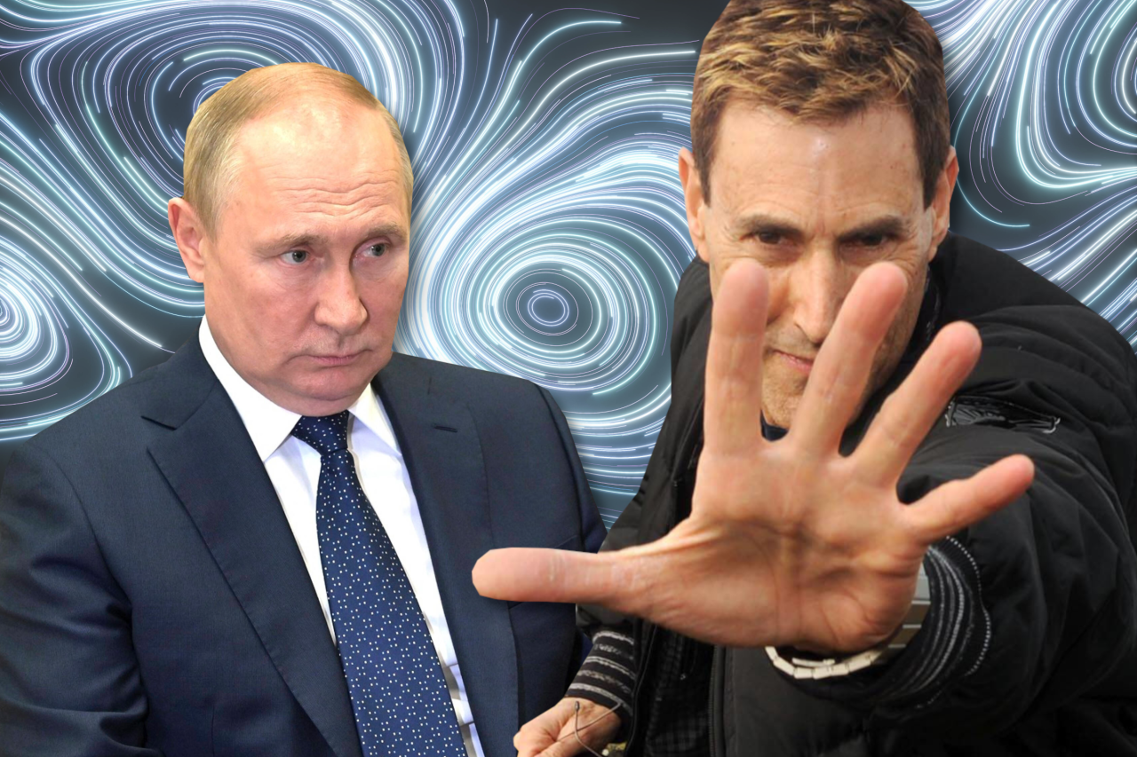 Uri Geller will seine übersinnliche „Gedankenkraft“ einsetzen, um Putin zu stoppen. 