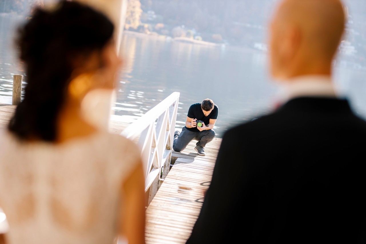 Bei der langgeplanten Hochzeit darf der Fotograf natürlich nicht fehlen. Doch was macht man, wenn die Firma kurzfristig Insolvenz anmeldet? (Symbolbild)