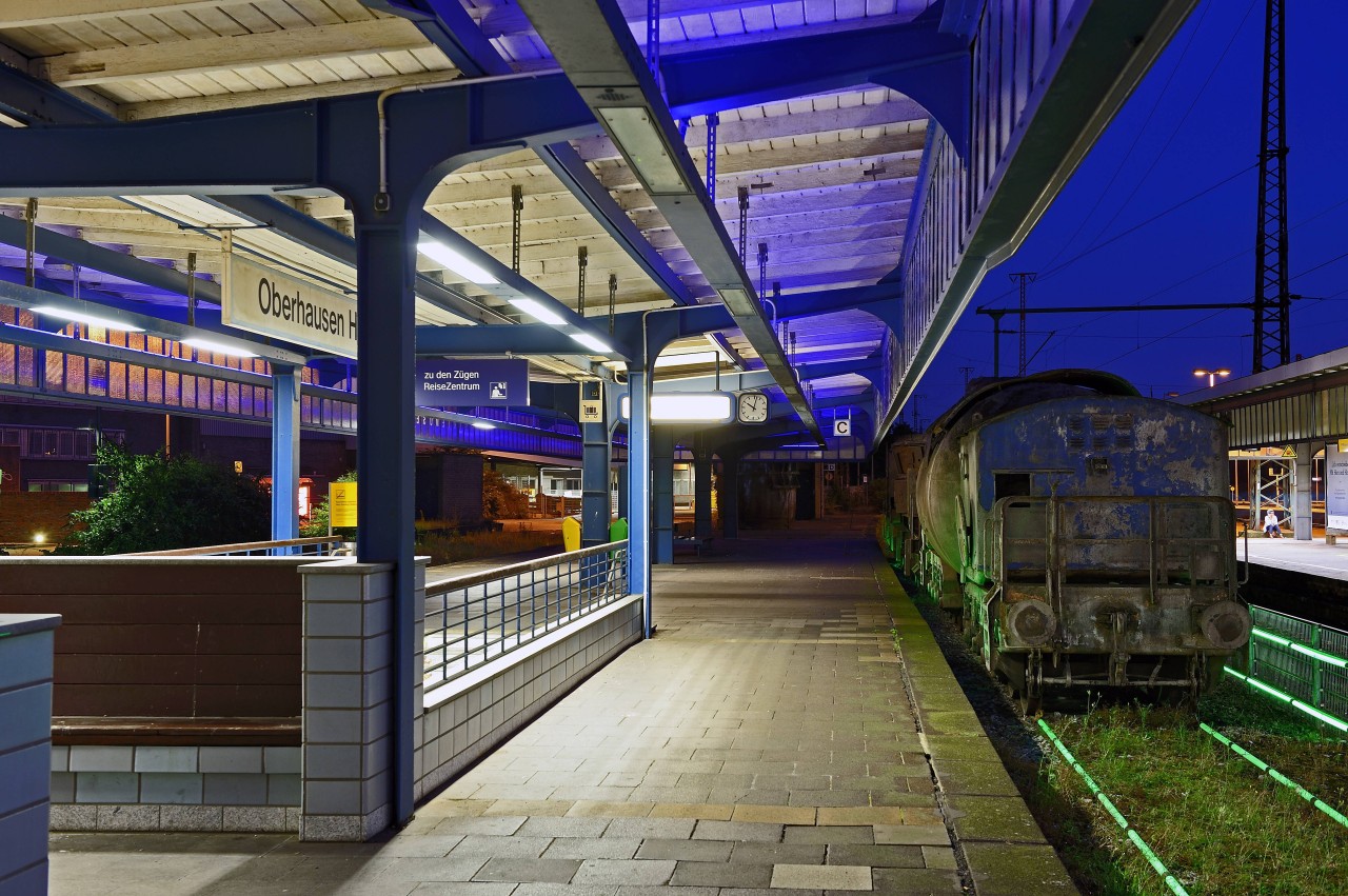 In Oberhausen kam es zu heftigen Szenen am Hauptbahnhof. (Archivbild) 