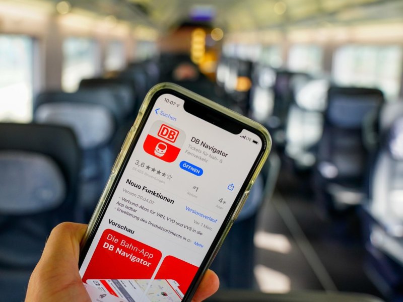 Online Buchung Deutsche Bahn