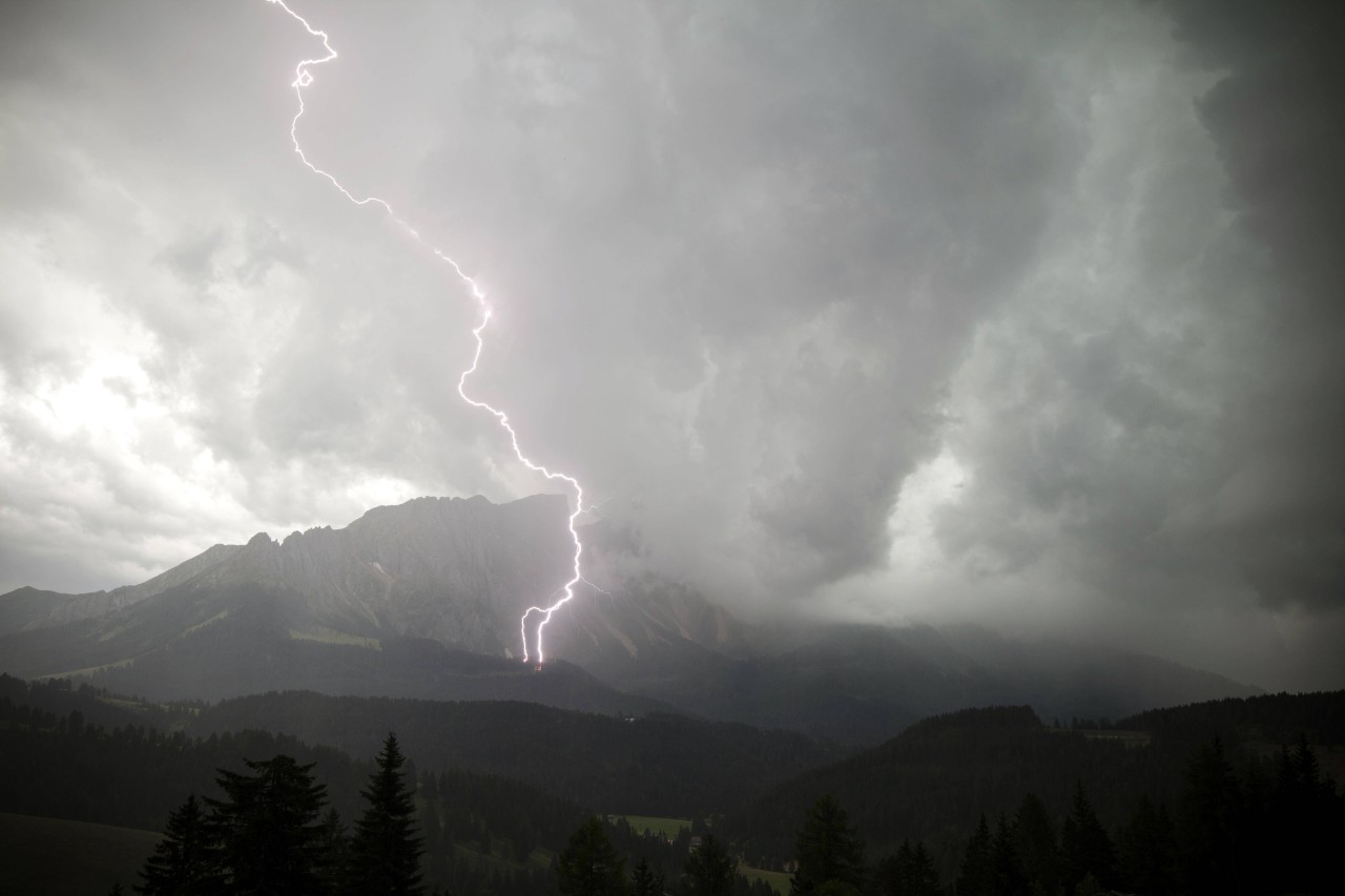 Heftiges Unwetter erwischt Italien hart. (Symbolbild)