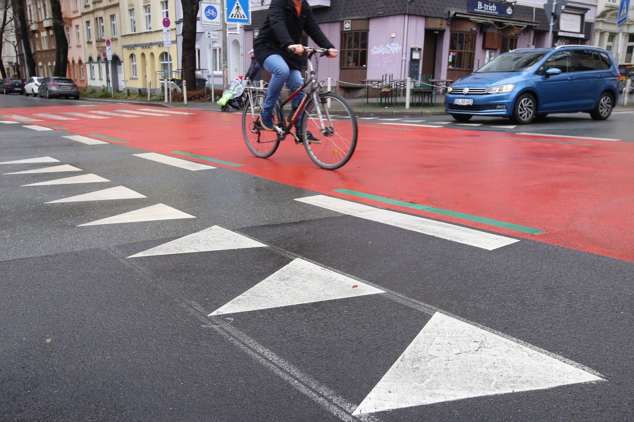 Dortmund baut Radwege in der Stadt aus.