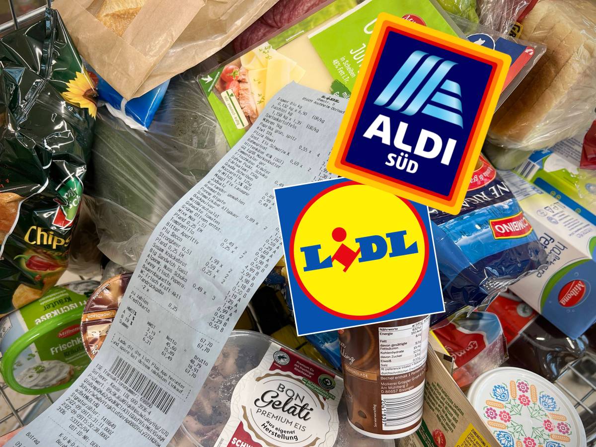 Aldi Lidl einkaufen