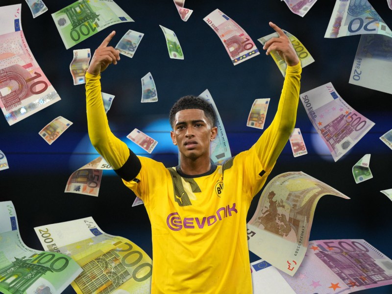 Borussia Dortmund könnte für Jude Bellingham mit Geld überhäuft werden.