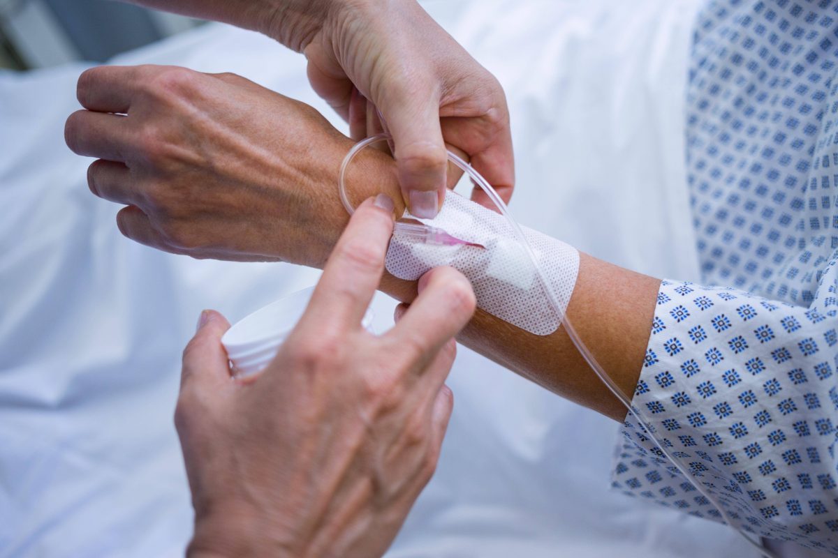 Mülheim Krebs krank Patient Krankenbett