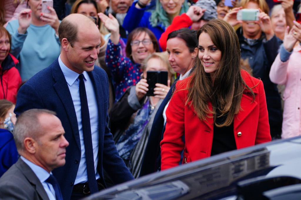 William und Kate in Wales