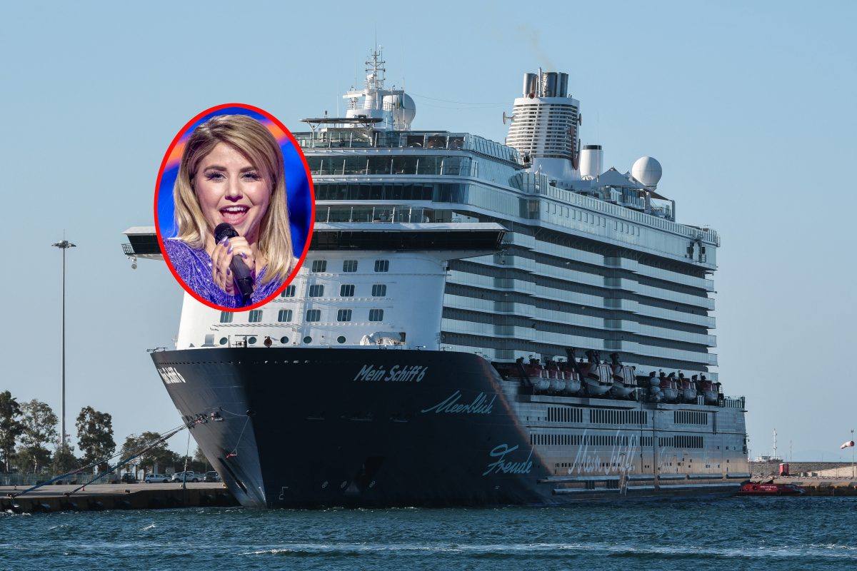 Beatrice Egli singt auch auf hoher See bei einer Kreuzfahrt.