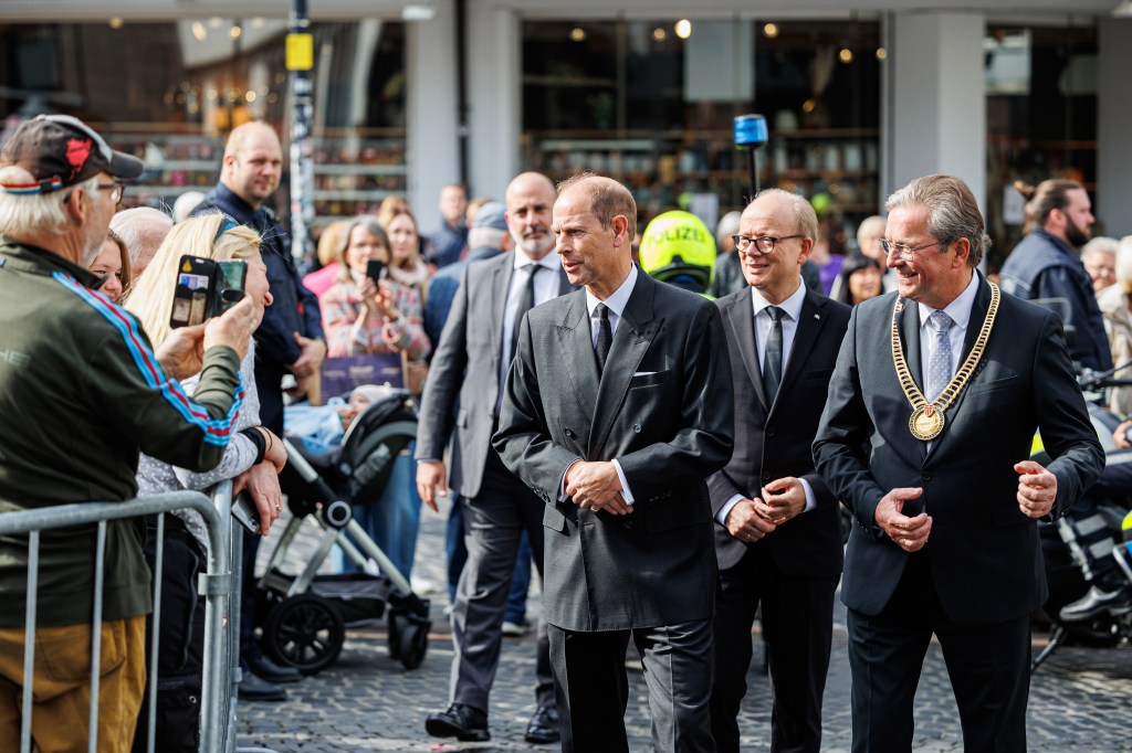 Prinz Edward zu Besuch in Paderborn