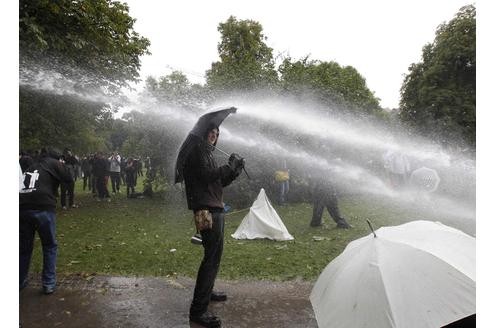 ...war das kalte Wasser sicher...
