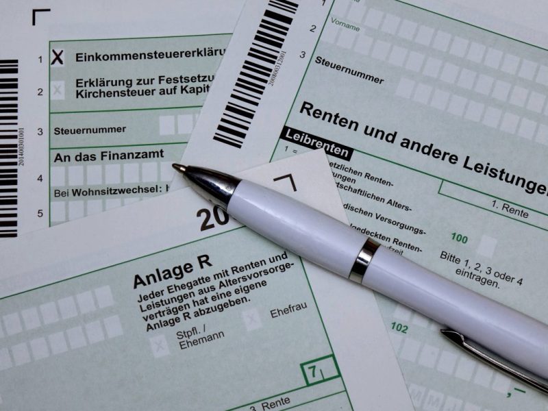 Steuer und Rente