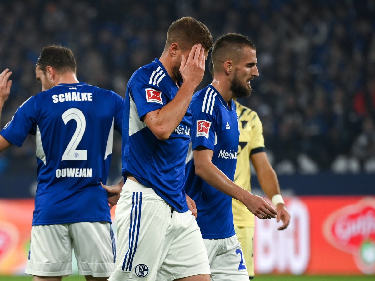 Frust beim FC Schalke 04 und Simon Terodde.