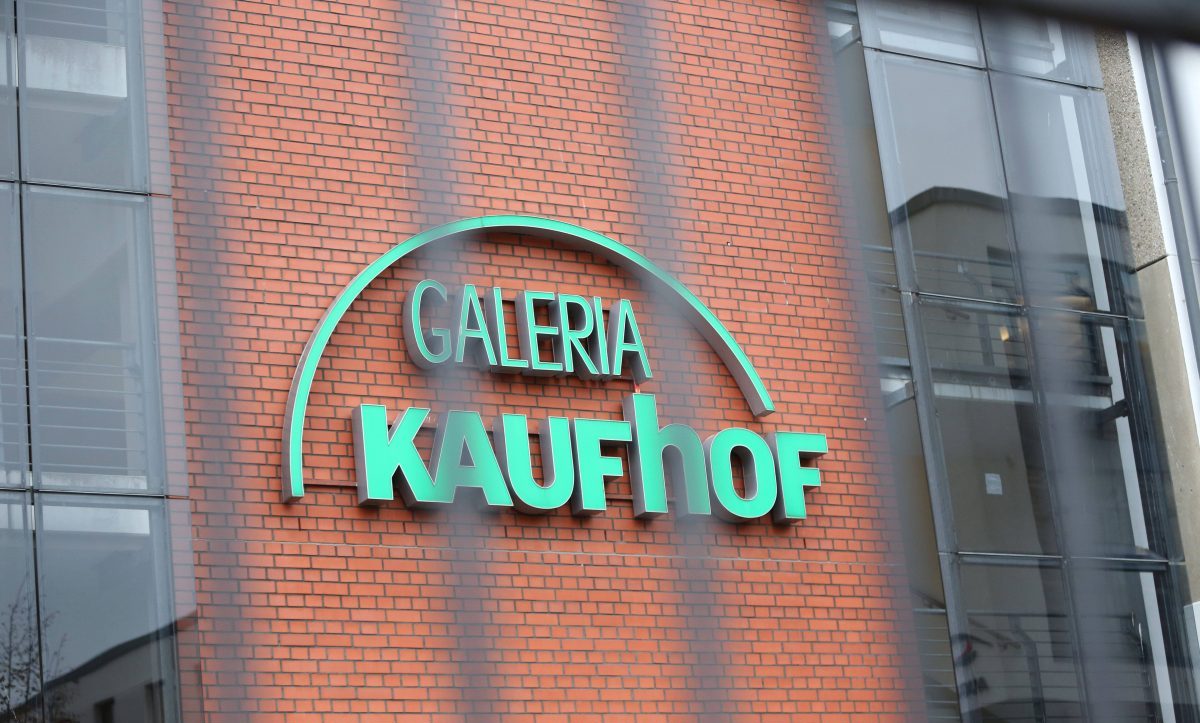 Galeria Kaufhof Einkaufshaus von außen