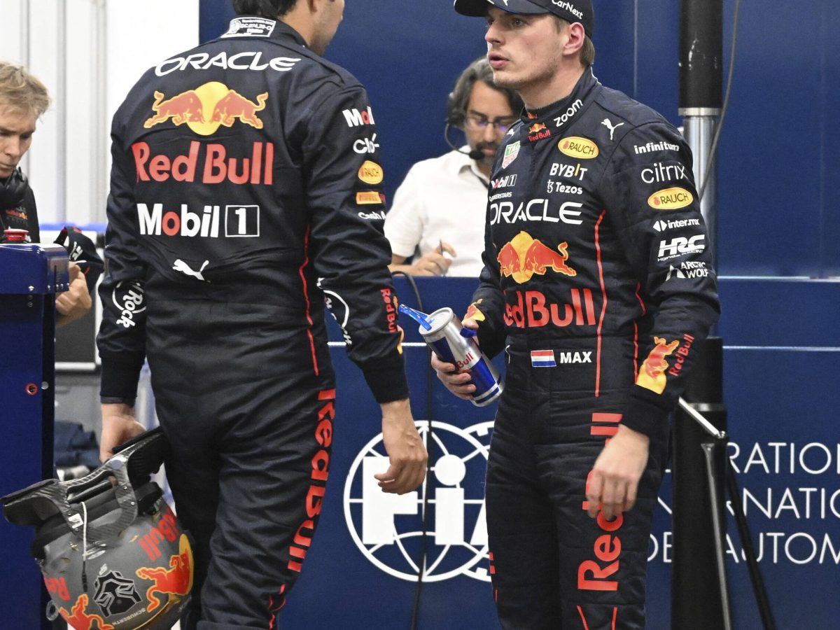 Formel 1 Verstappen Perez